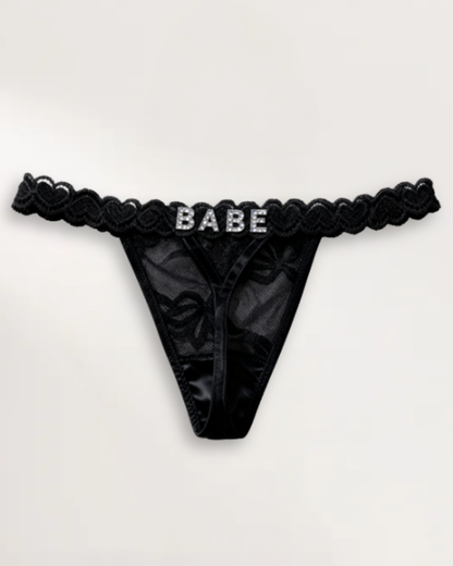 Seductive Name Thong