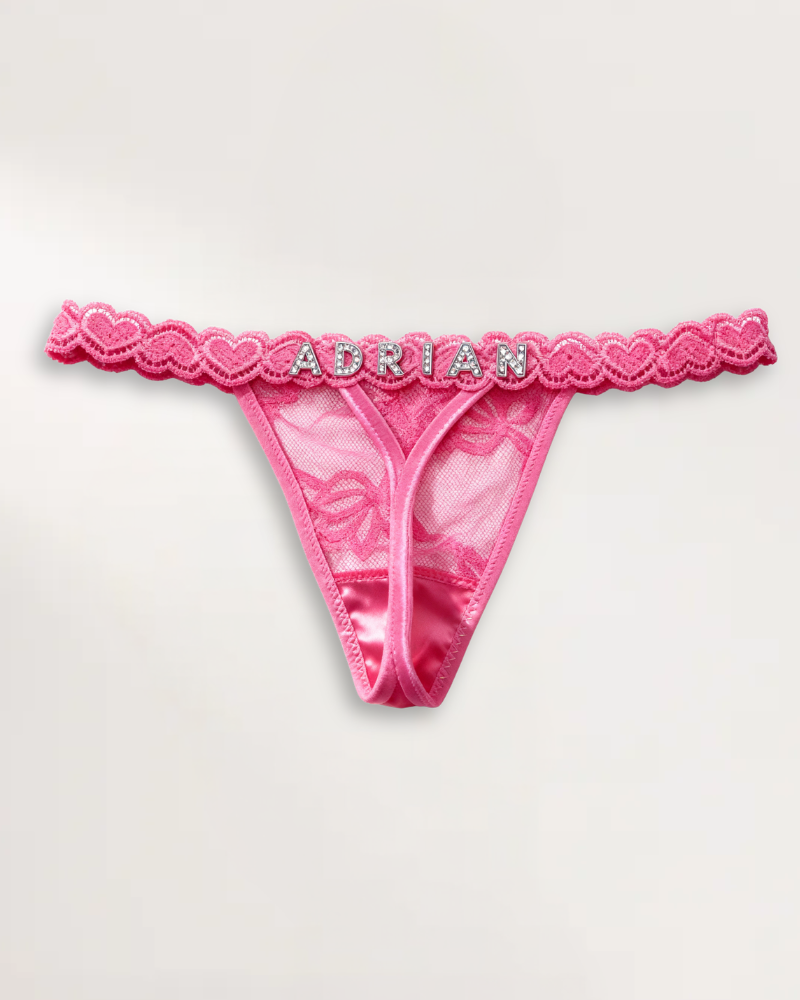 Seductive Name Thong