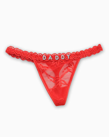 Customisable Name Thong